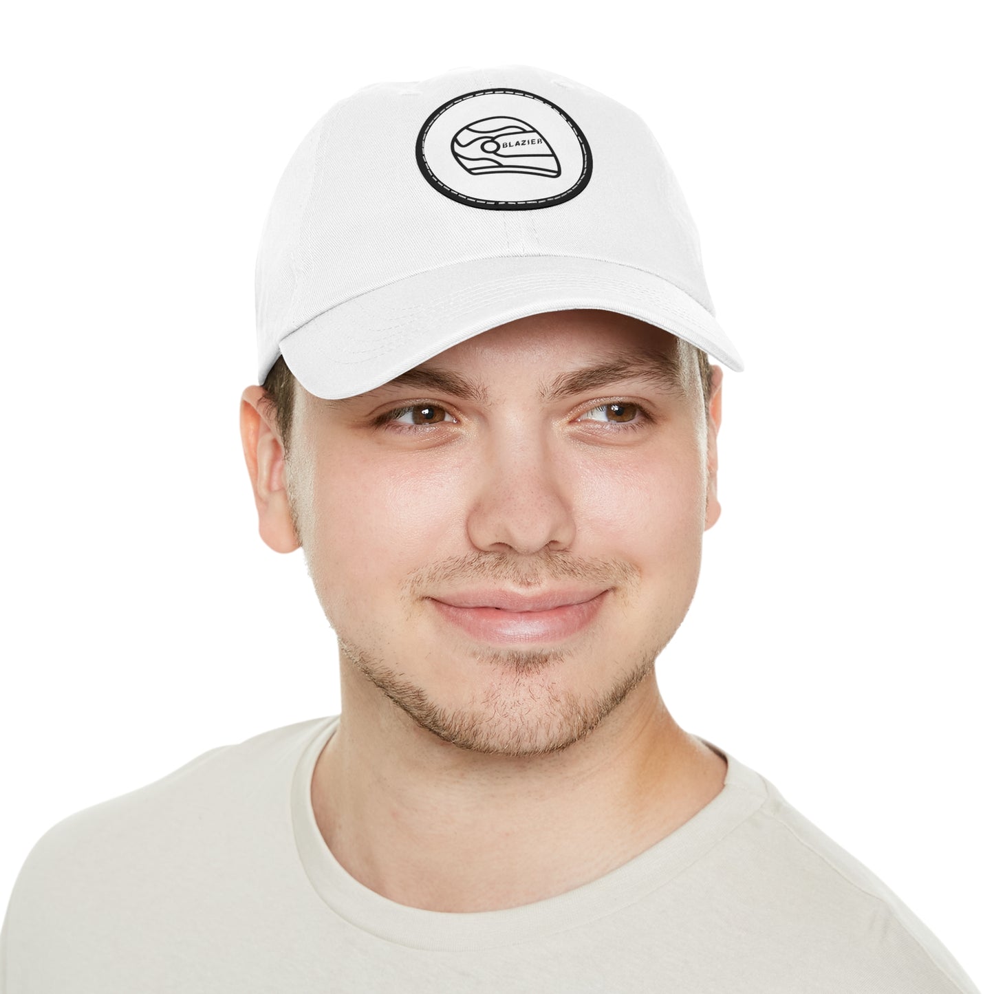 Blazier Hat with Leather Patch (Round)