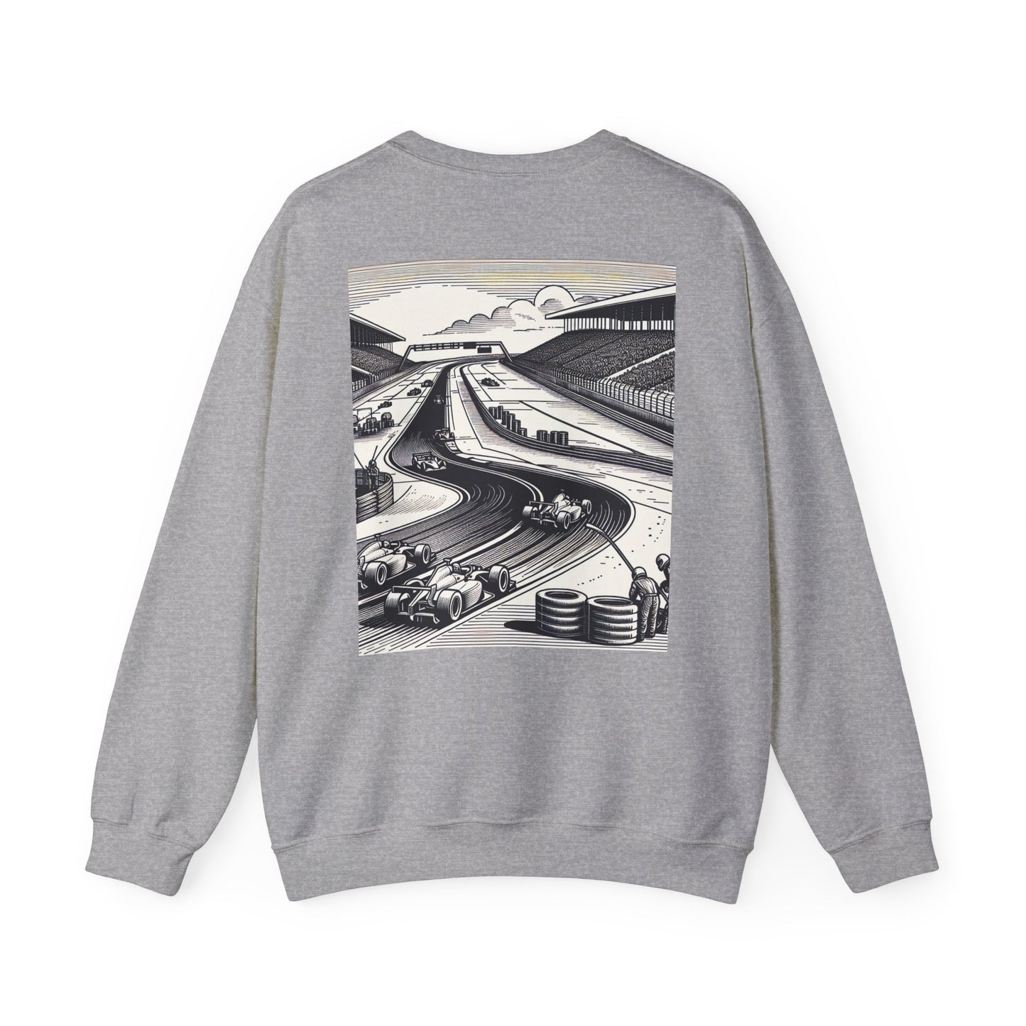 Blazier: Open Wheel Crewneck Sweatshirt