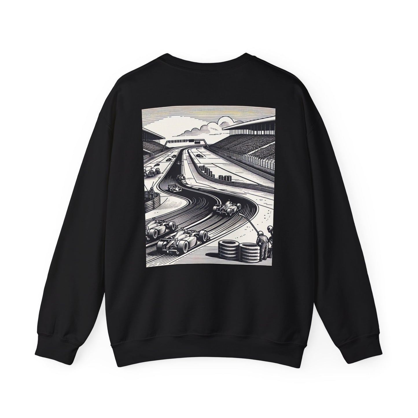 Blazier: Open Wheel Crewneck Sweatshirt