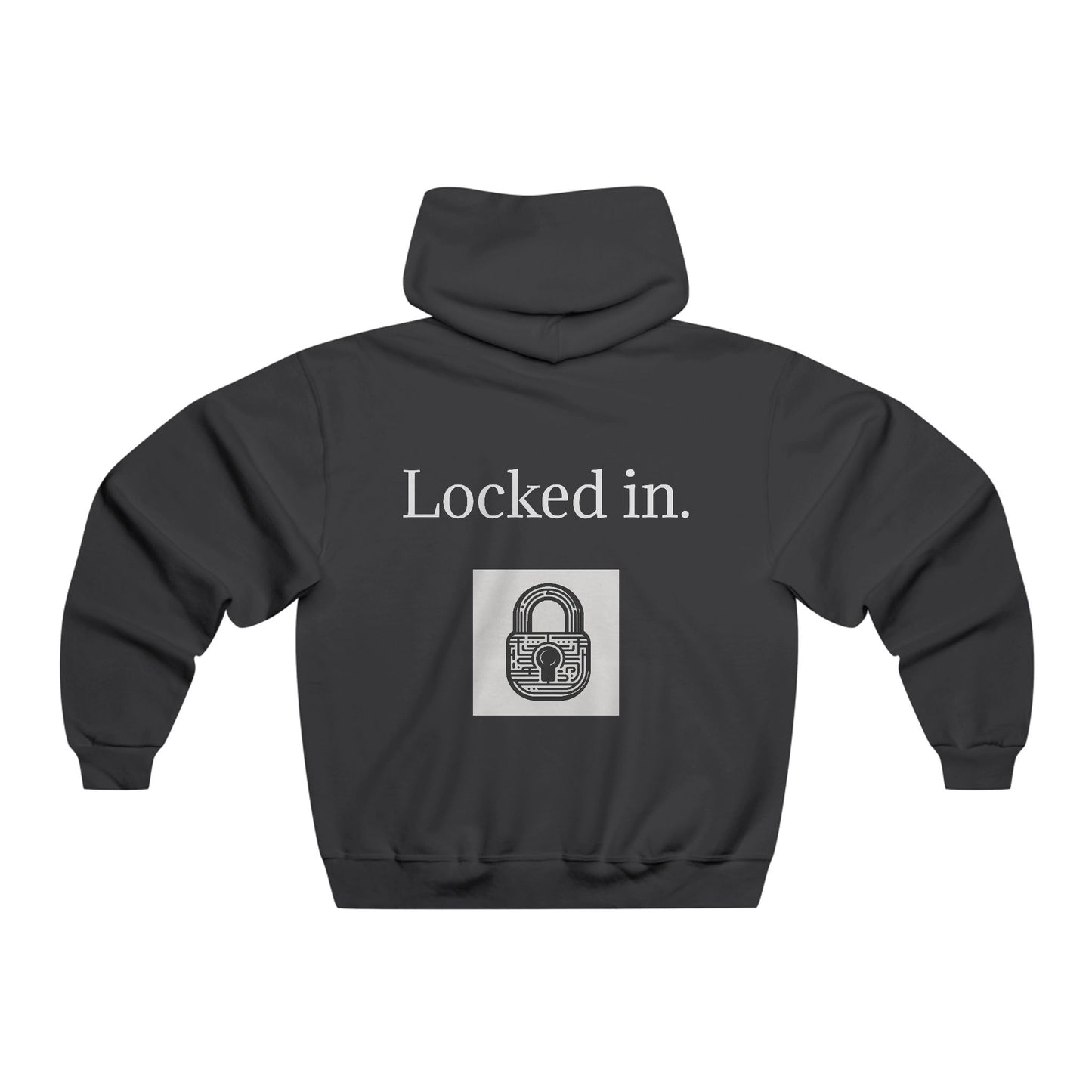 Blazier: Locked in Men's NUBLEND® Hooded Sweatshirt