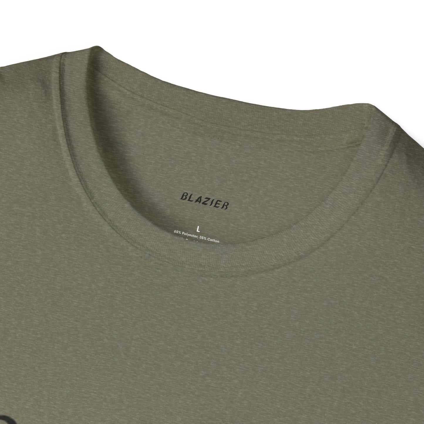 Blazier: Not Lazy Driven Unisex Softstyle T-Shirt