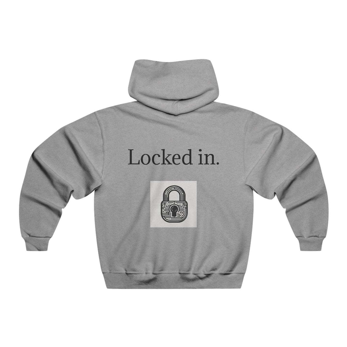 Blazier: Locked in Men's NUBLEND® Hooded Sweatshirt