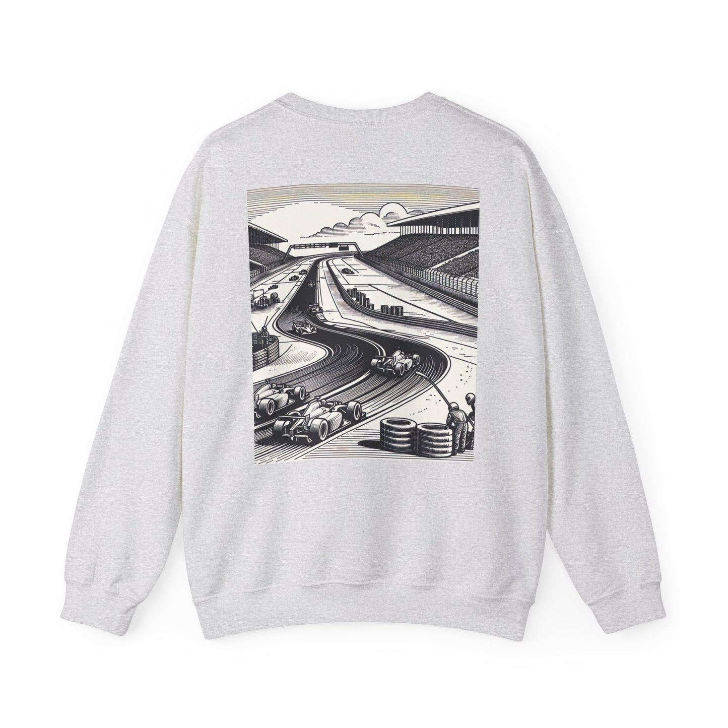 Blazier: Open Wheel Crewneck Sweatshirt