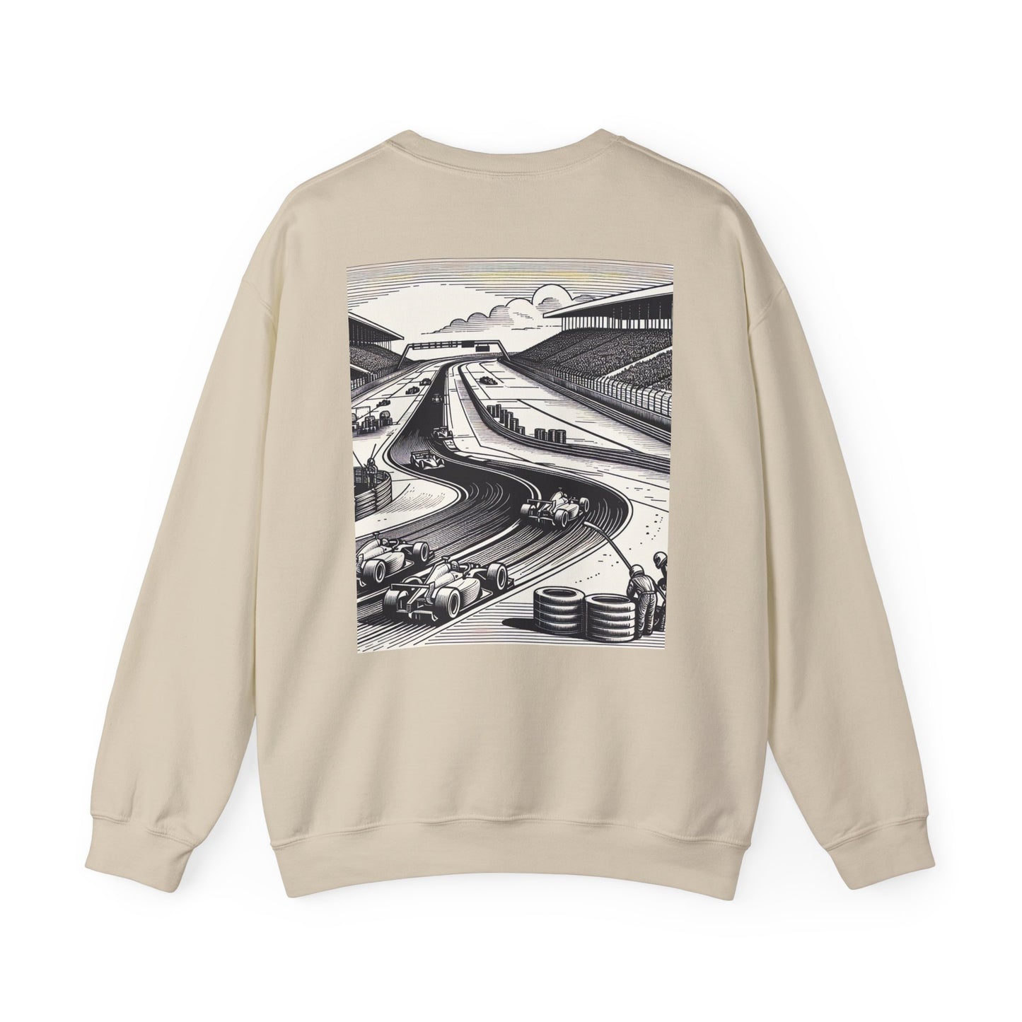 Blazier: Open Wheel Crewneck Sweatshirt