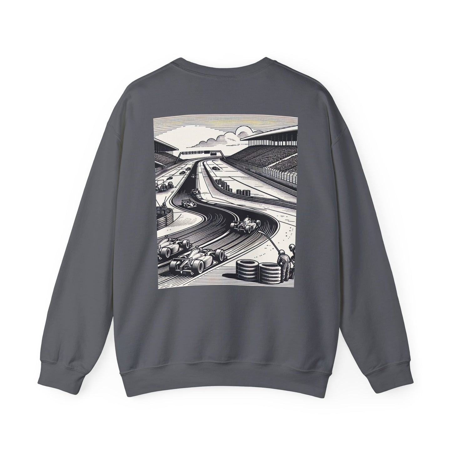 Blazier: Open Wheel Crewneck Sweatshirt